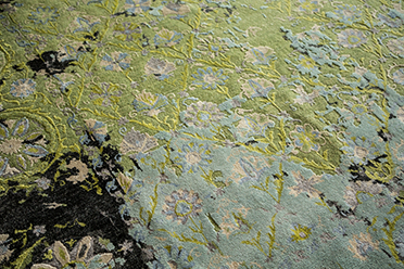 Tappeti ecologici annodati a mano in fibre naturali