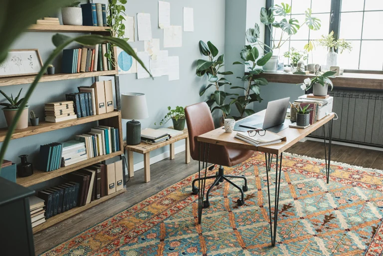 Tappeti ecologici annodati a mano in fibre naturali